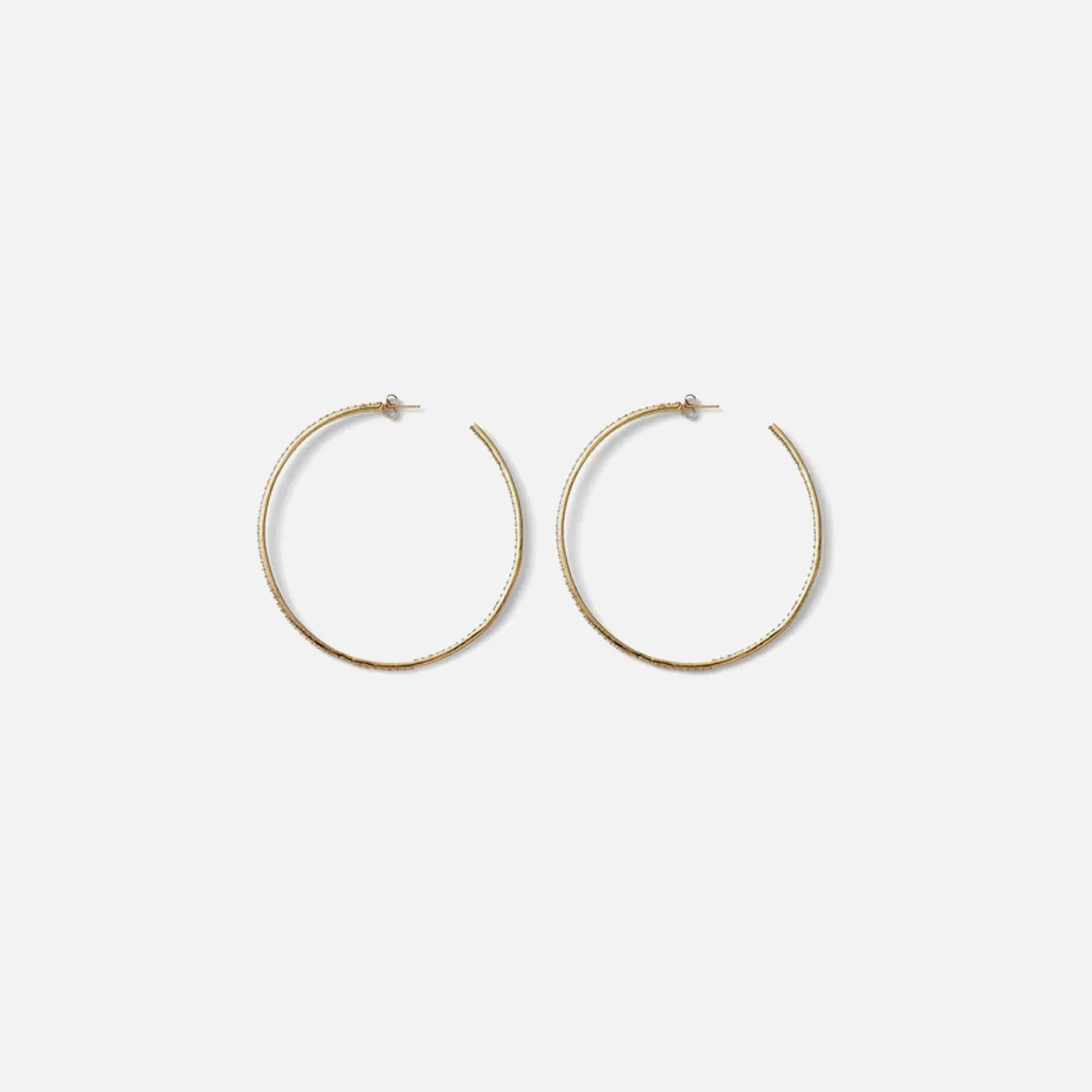 Crystal Haze XL Hoop - Gold sold by Kith product image thumbnail 2