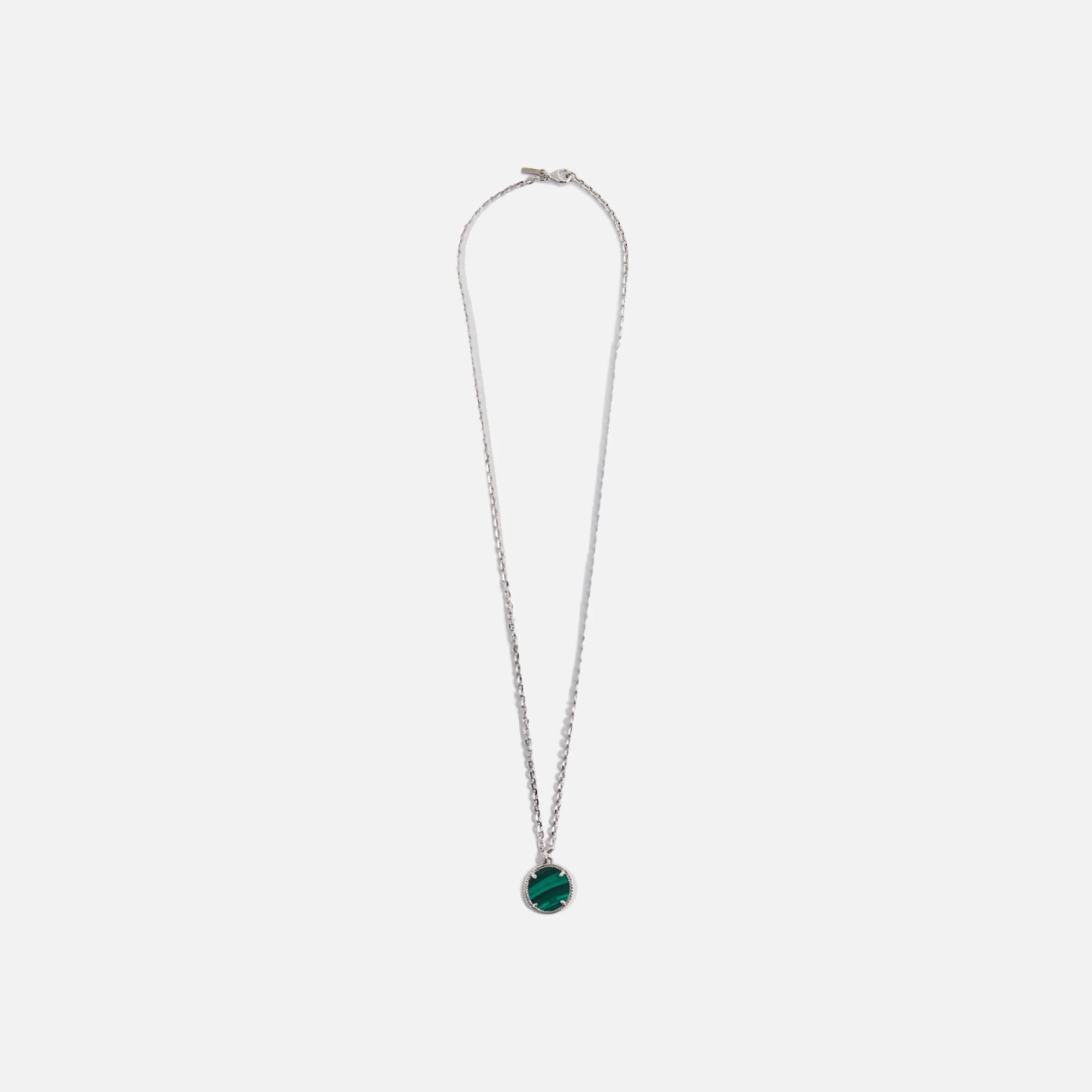 Emanuele Bicocchi Amulet Pendant Necklace - Green sold by Kith