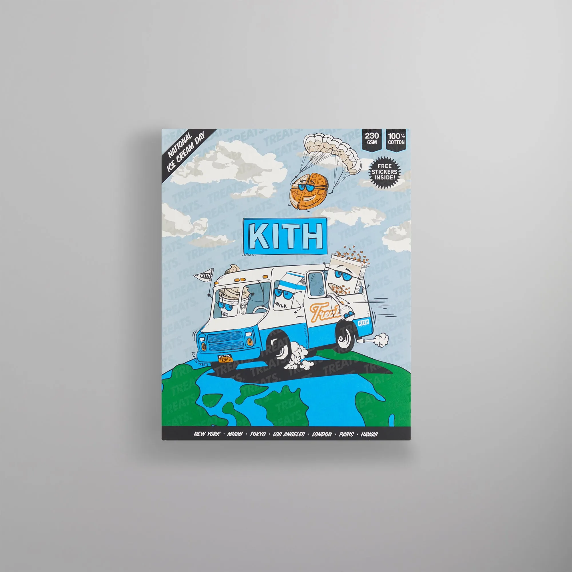 Kith Treats Parade II Vintage Tee - Sandrift sold by Kith product image thumbnail 5