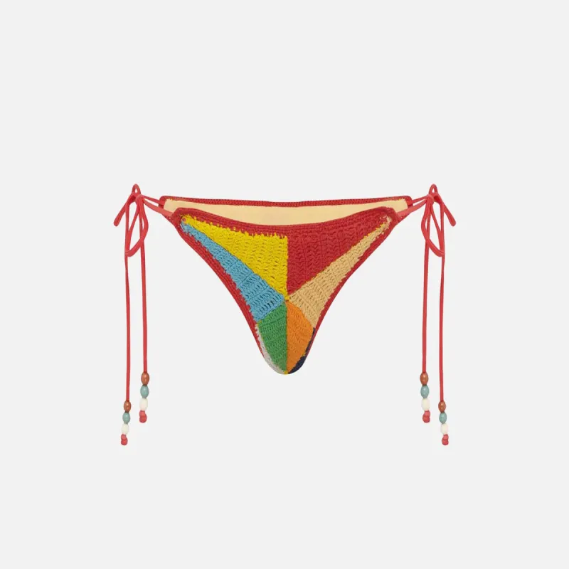 It's Now Cool The Crochet Tie Pant - Nirvana sold by Kith