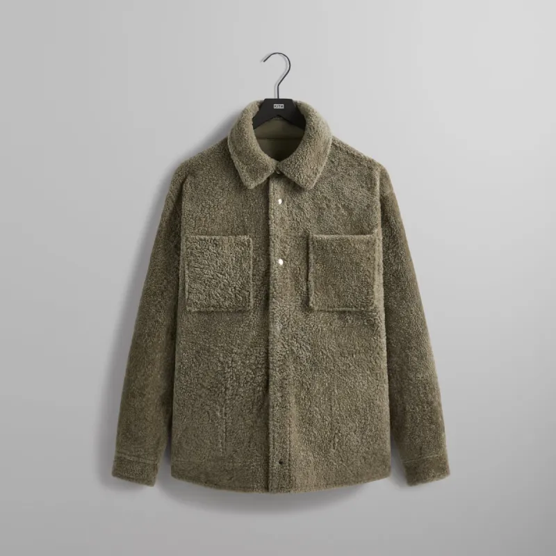Kith Shearling Apollo Shirt - Palomino sold by Kith