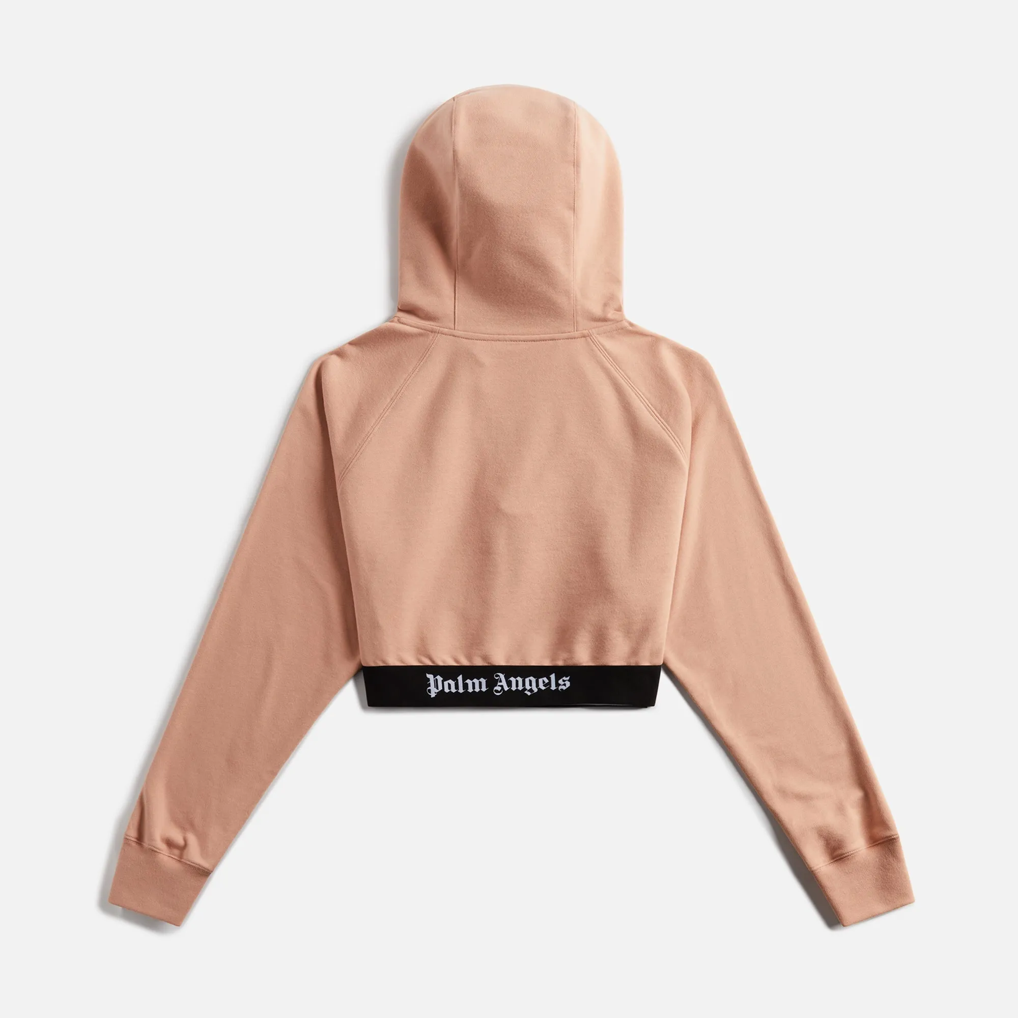 Palm Angels Logo Tape Zipped Hoodie - Pink / Black sold by Kith product image thumbnail 2