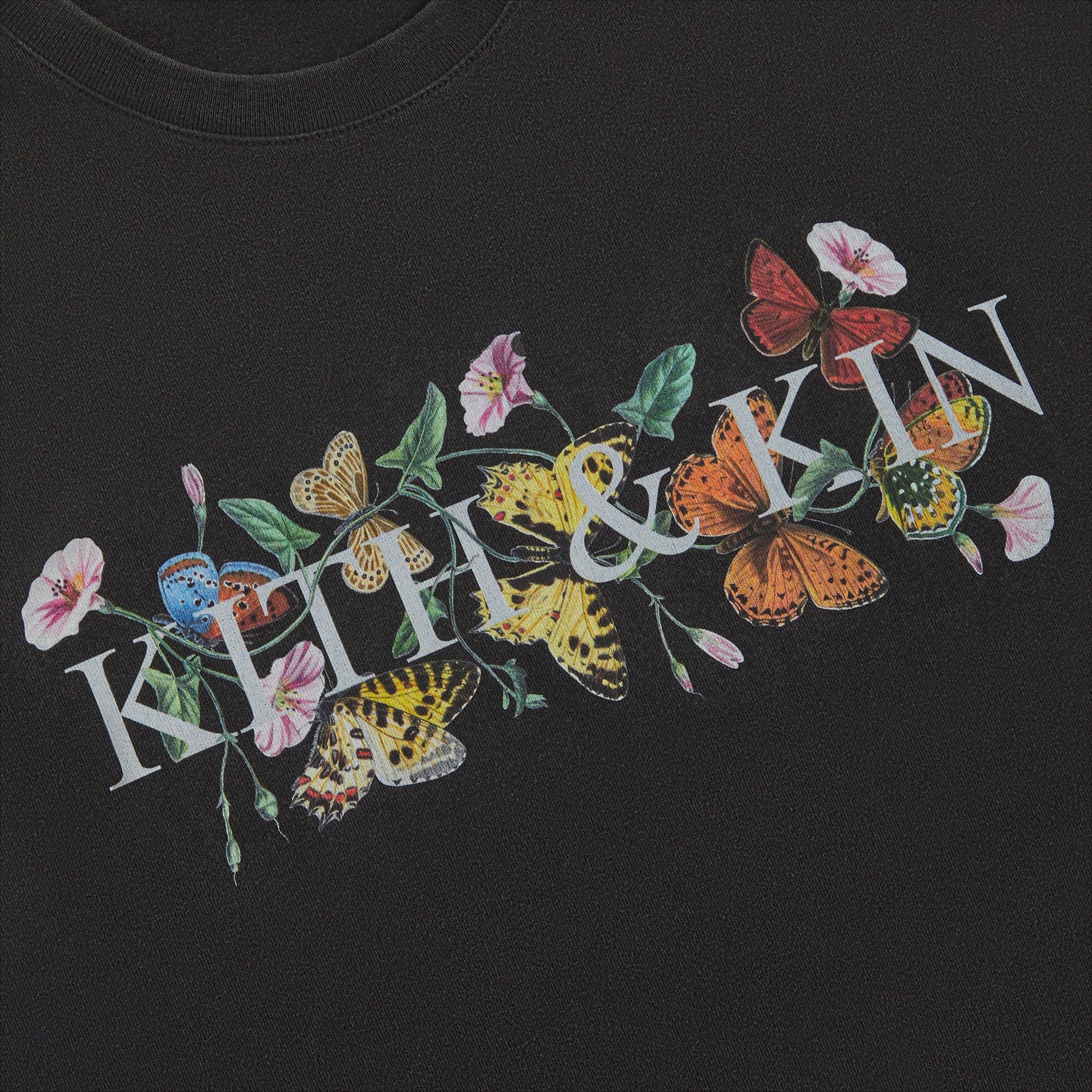 Kith & Kin Butterfly Vintage Tee - Black sold by Kith product image thumbnail 3