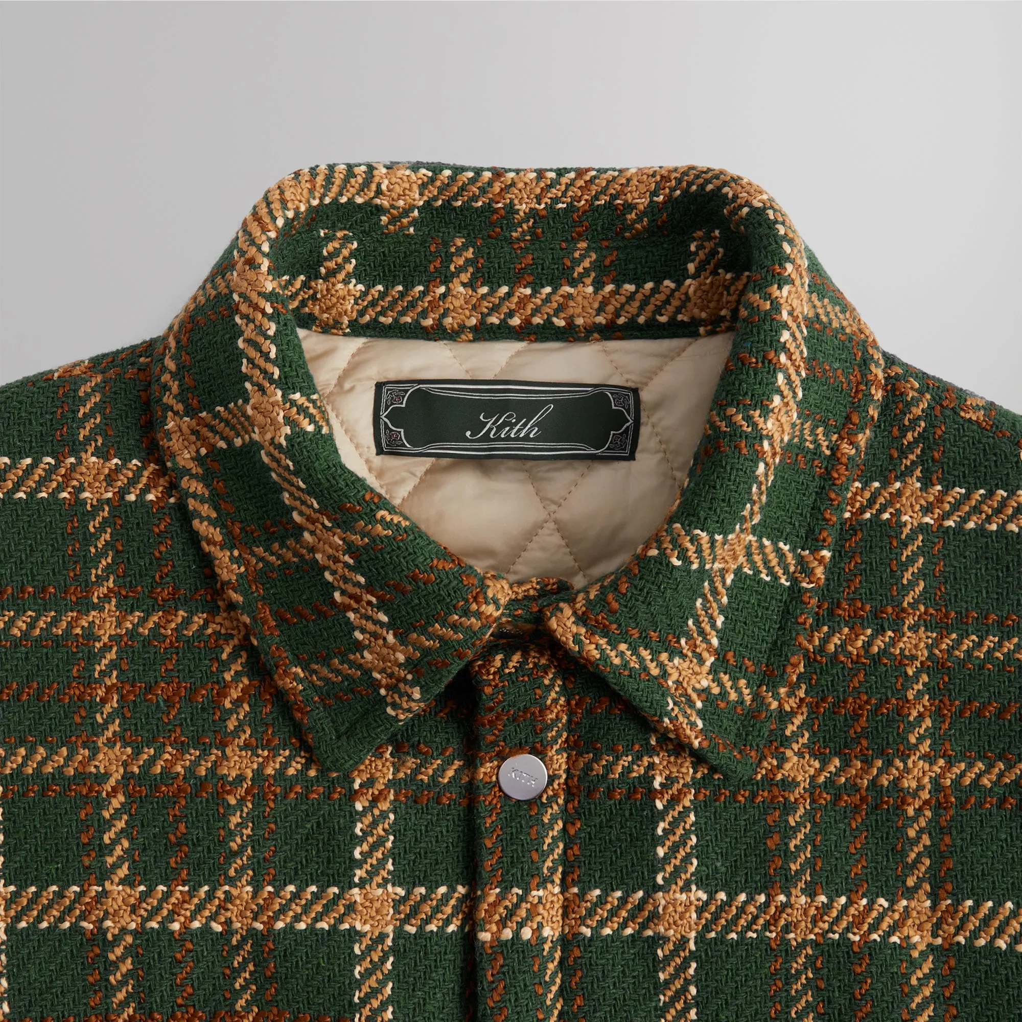 Kith Brixton Puffed Shirt Jacket - Chronicle sold by Kith product image thumbnail 5