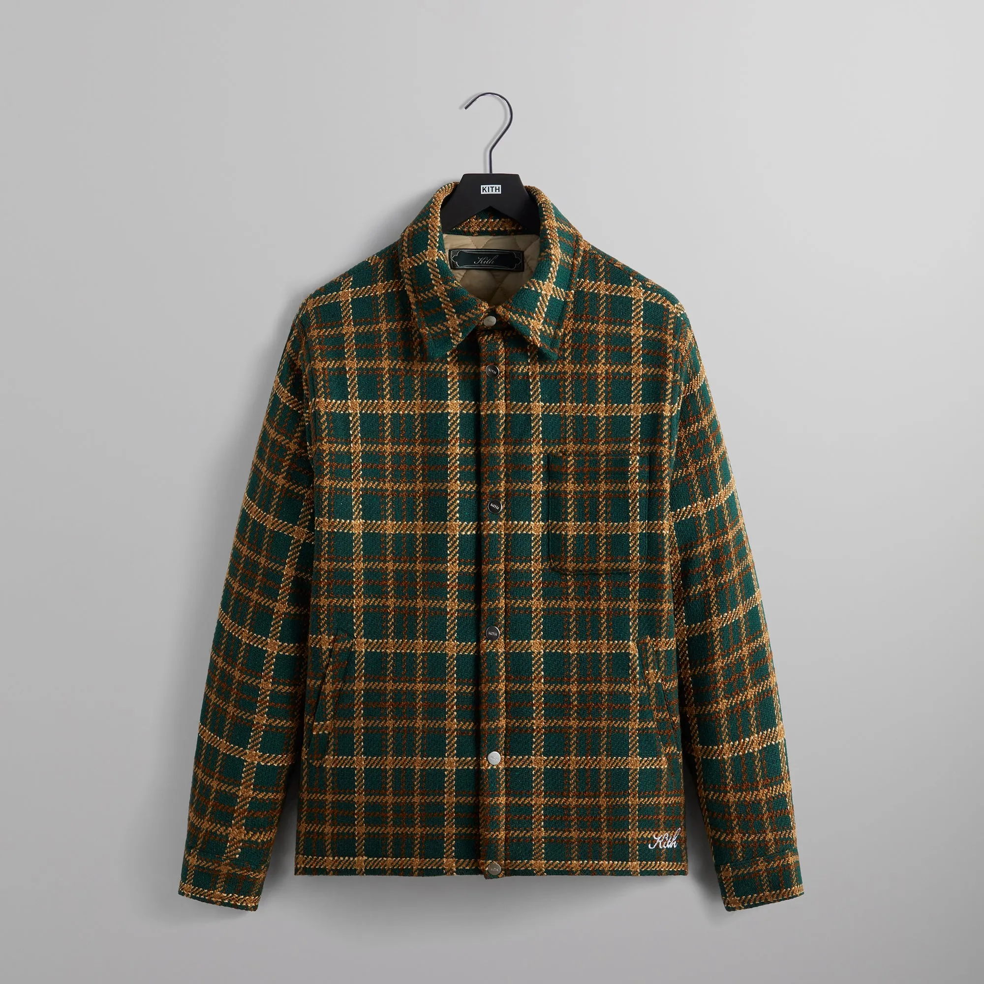 Kith Brixton Puffed Shirt Jacket - Chronicle sold by Kith