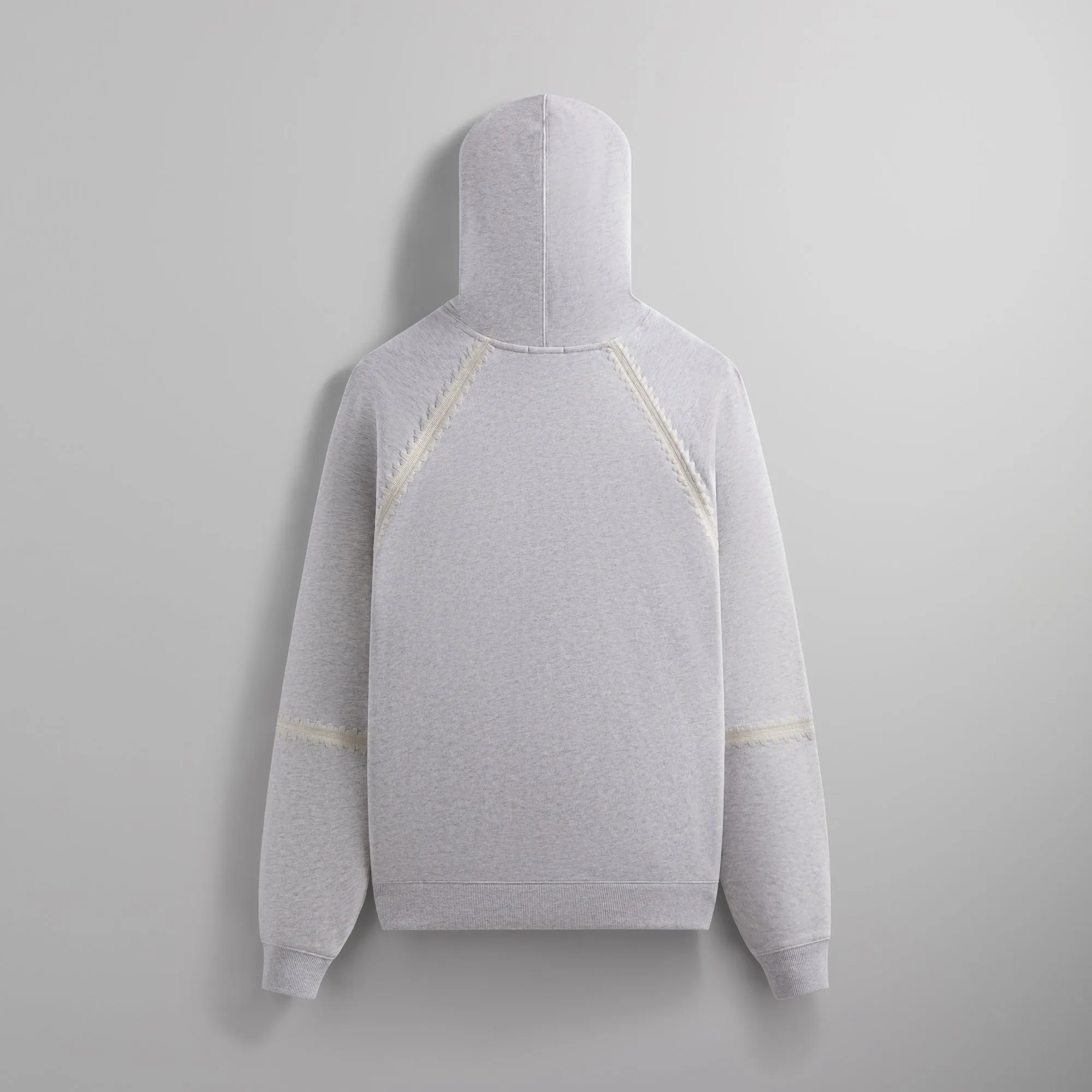 Kith Vale Raglan Hoodie - Light Heather Grey sold by Kith product image thumbnail 2