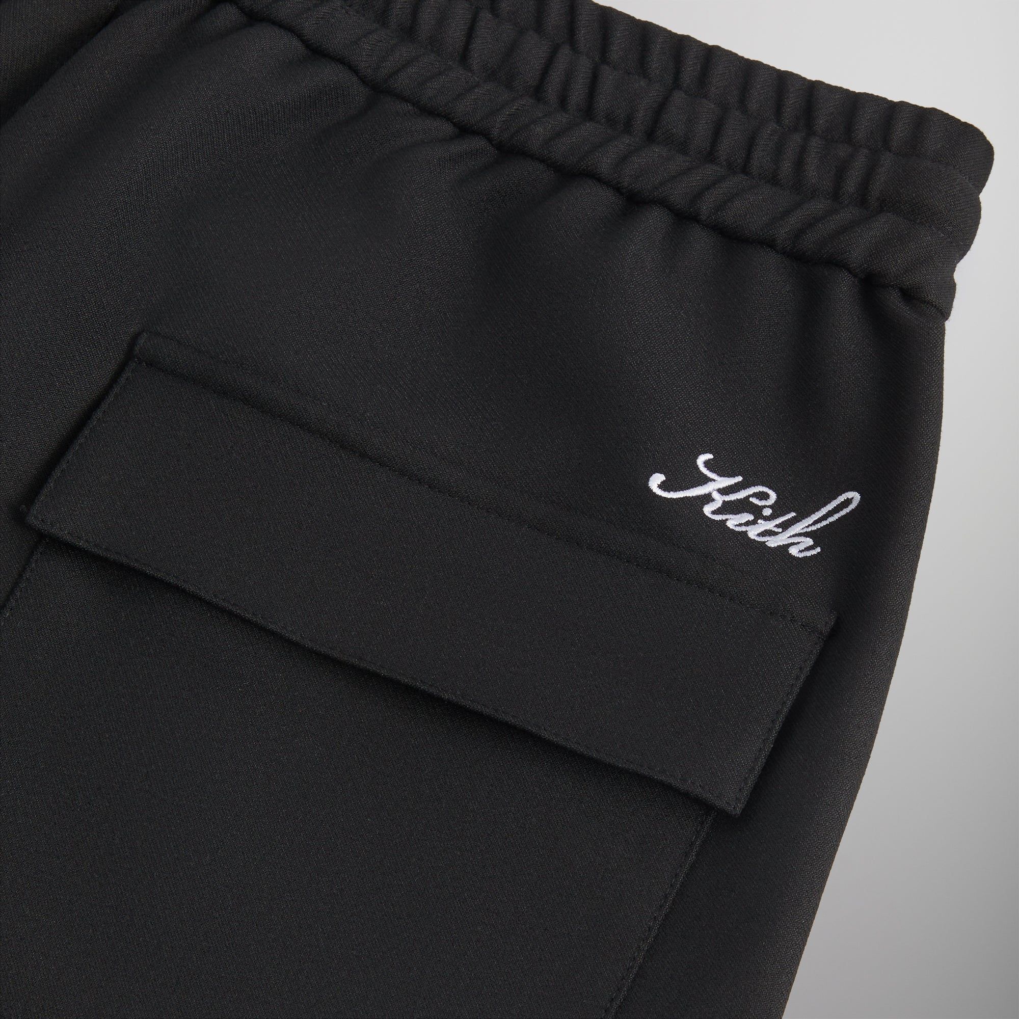 Kith Double Weave Elmhurst Pant - Black PH sold by Kith product image thumbnail 5