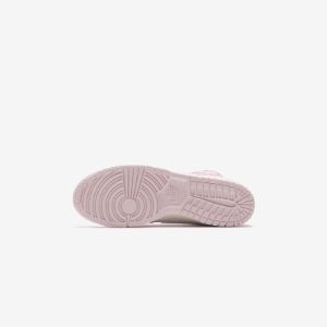 Nike Dunk High 1985 - Summit White / Barely Rose / University Red sold by Kith