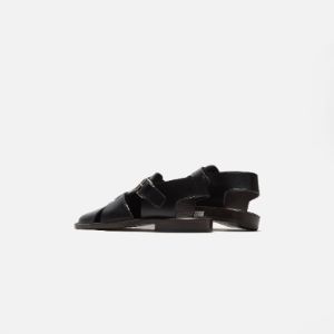 Lemaire Fisherman Sandals - Black sold by Kith