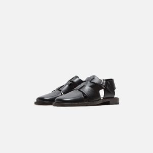 Lemaire Fisherman Sandals - Black sold by Kith