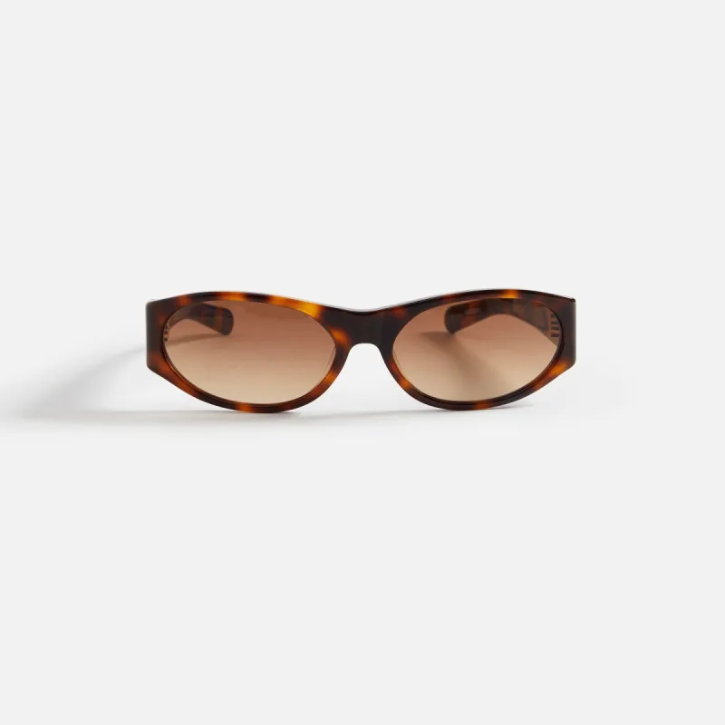 Flatlist Frankie Tortoise Sunglasses - Brown Gradient Lens sold by Kith