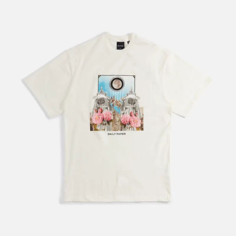 Daily Paper Palmiro Tee - Egret White made by Kith