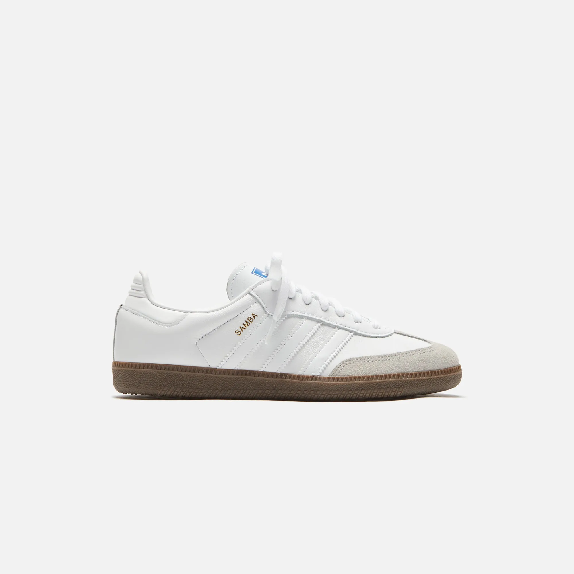 adidas Samba OG - White / White / Gum5 sold by Kith