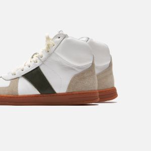Rhude Sneaker - White / Beige / Green sold by Kith