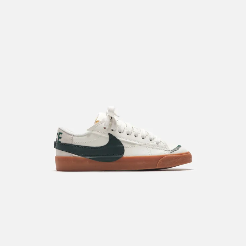 Nike Blazer Low `77 Jumbo - Sail / Pro Green / Gum Med Brown sold by Kith