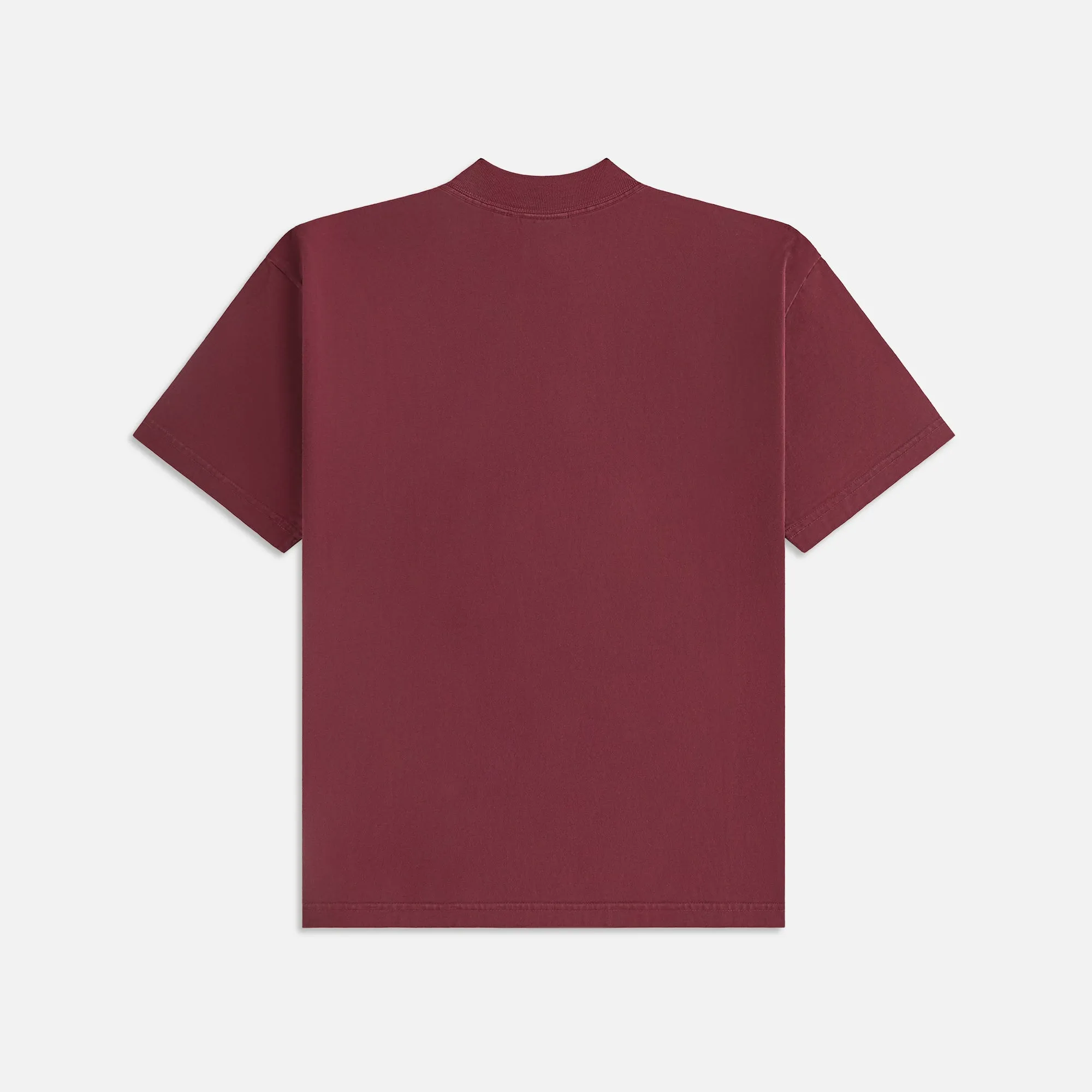 Kith Women Mock Neck Crest Vintage Tee - Magma sold by Kith product image thumbnail 3