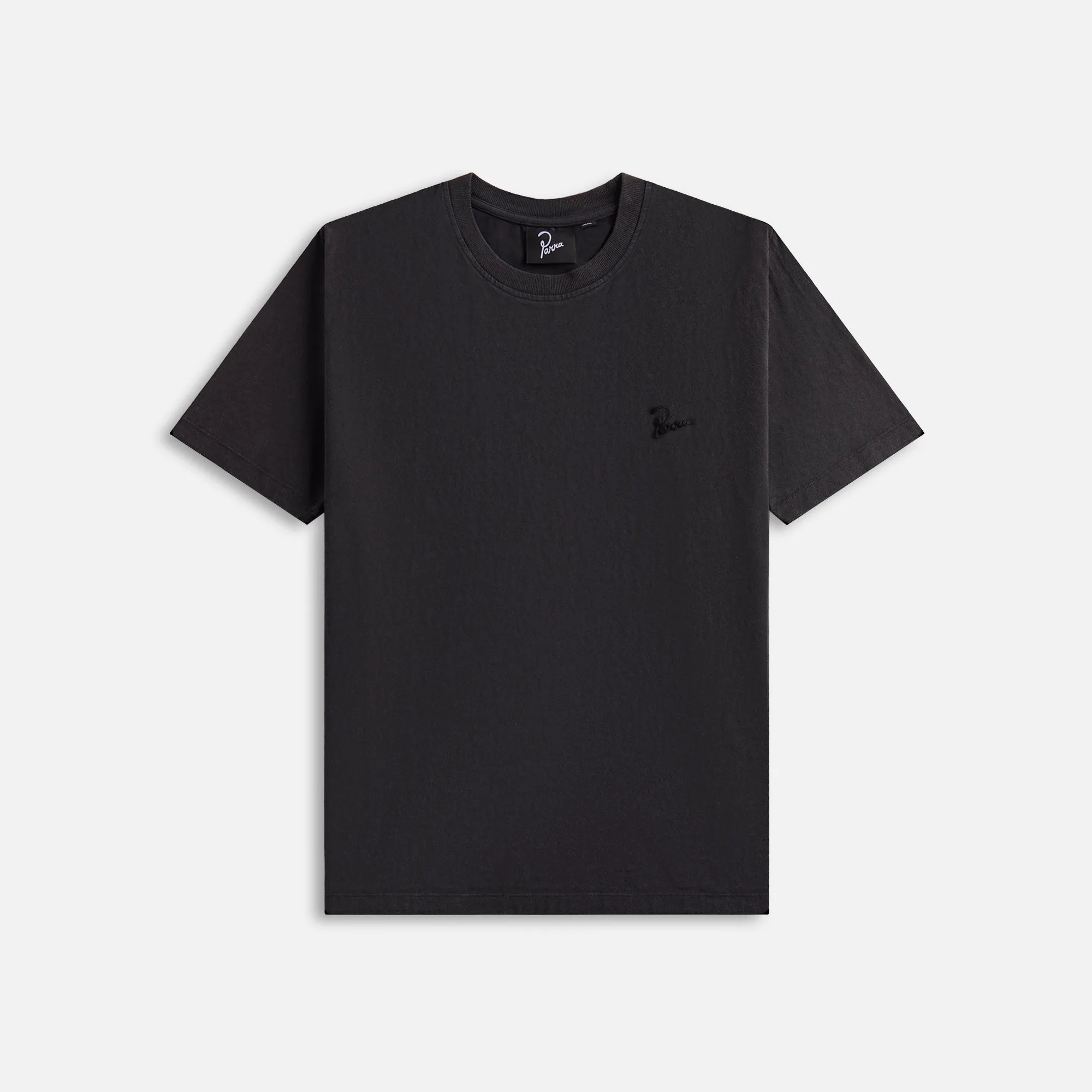 by Parra Script Logo Tee - Washed Black sold by Kith