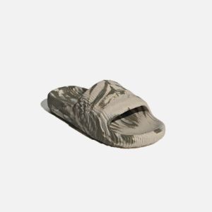 adidas Originals Adilette 22 - Crystal White / Bright Blue sold by Kith