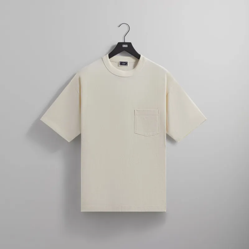 Kith Kith K Shield Pocket Tee - Sandrift | Parallel