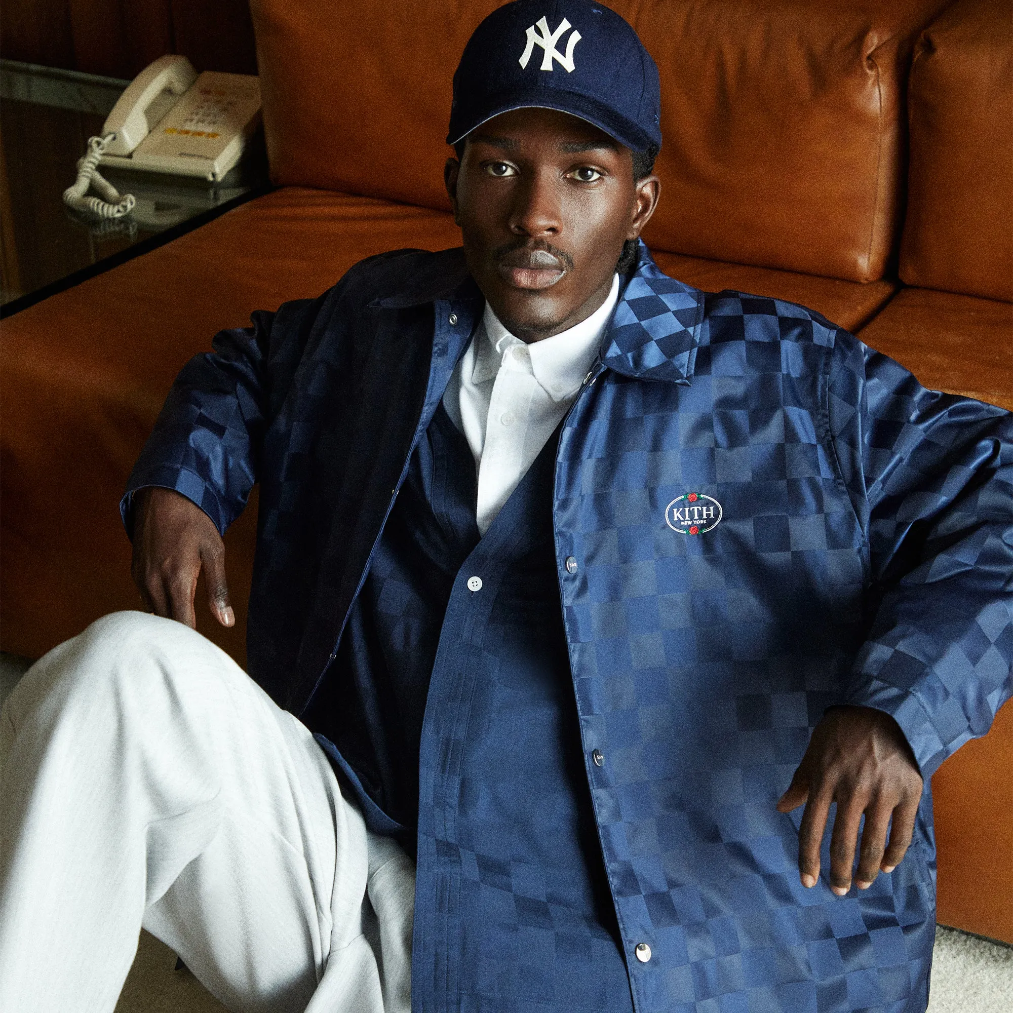 Kith Check Oxford Sullivan Gi - Nocturnal sold by Kith product image thumbnail 2