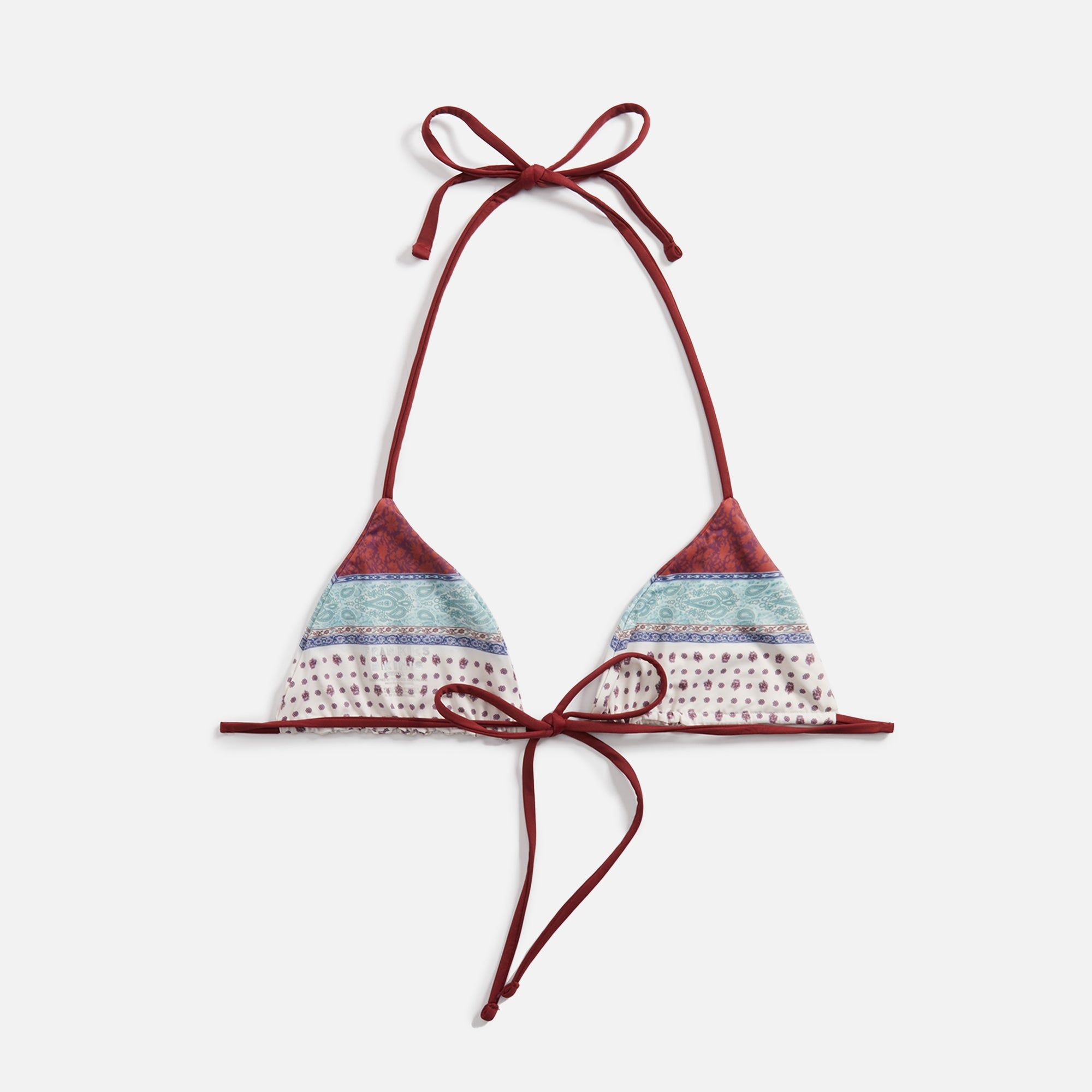 Frankies Bikinis Tia Top - Sand Paisley sold by Kith product image thumbnail 2