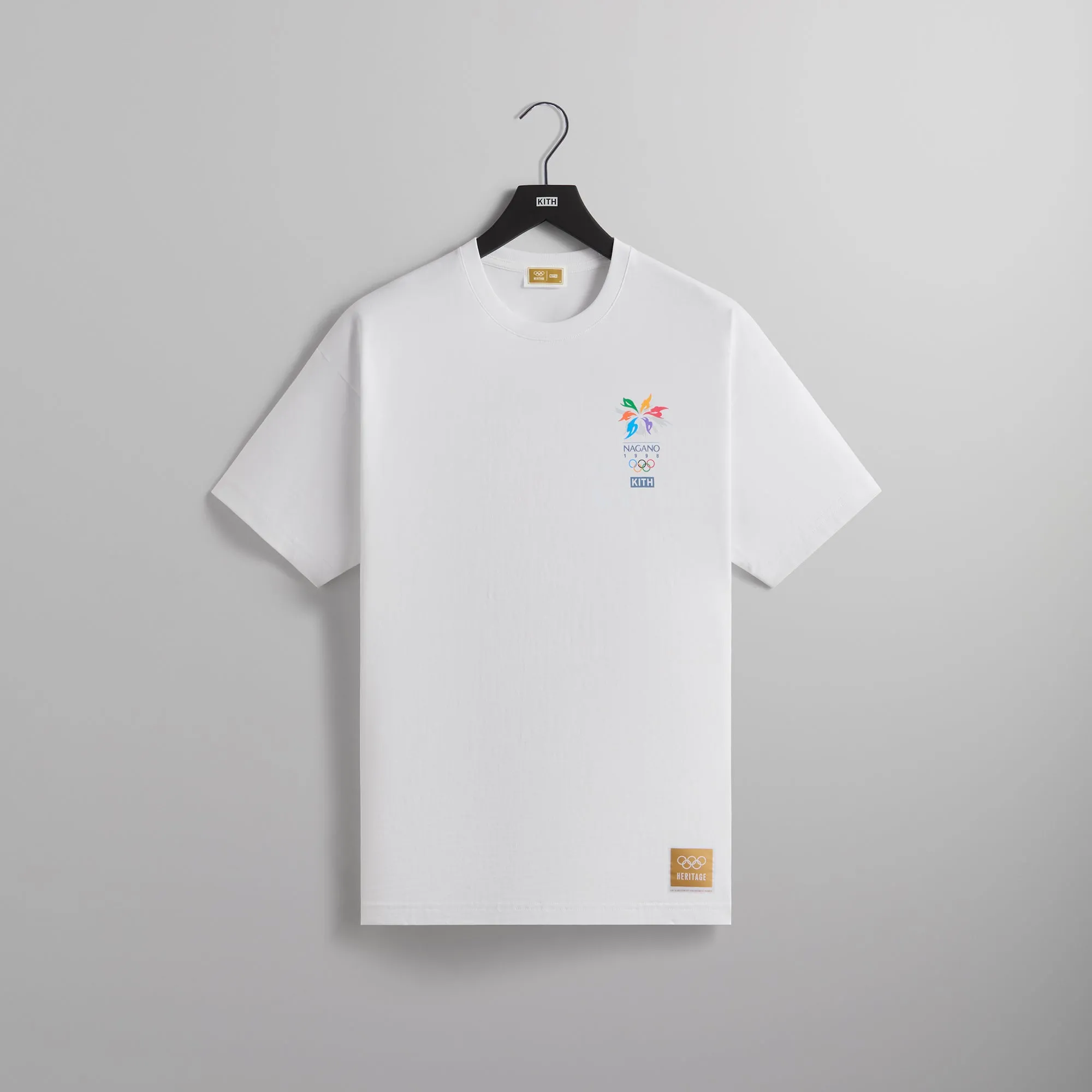Kith for Olympics Heritage Nagano 1998 Vintage Tee - White sold by Kith