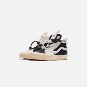 Vans x Advisory Board Crystals Sk8-Hi EXT - Black / White sold by Kith