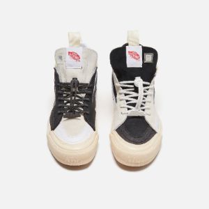 Vans x Advisory Board Crystals Sk8-Hi EXT - Black / White sold by Kith