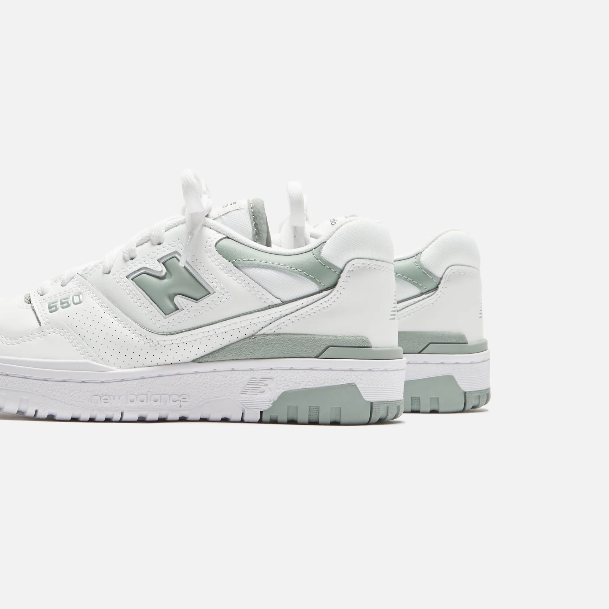 New Balance WMNS 550 - White / Juniper sold by Kith product image thumbnail 3