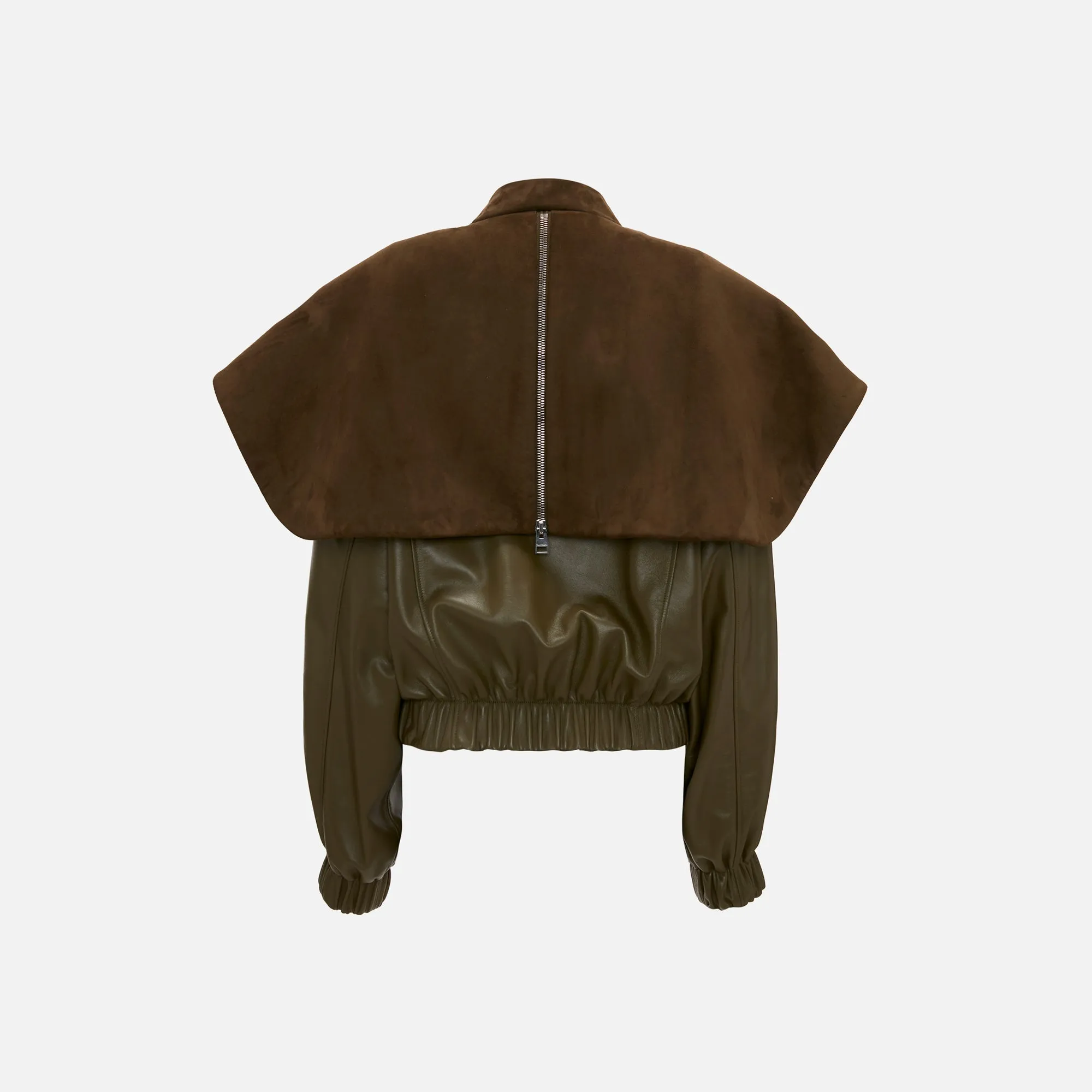 JW Anderson Oversized Collar Bomber Jacket - Khaki sold by Kith product image thumbnail 2