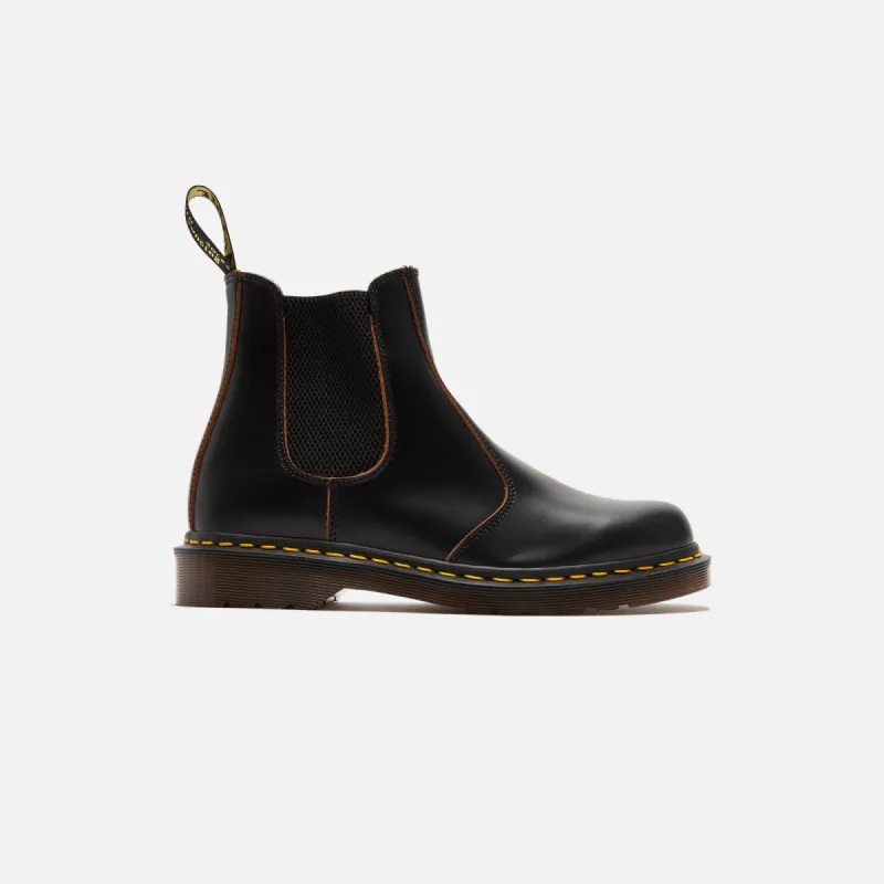 Dr. Martens Vintage 2976 Made In England Chelsea Boot - Black Quilon made by Dr. Martens