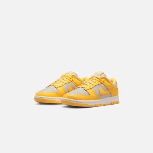 Nike Wmns Dunk Low - Light Bone / Citron Pulse / Sail sold by Kith