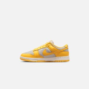 Nike Wmns Dunk Low - Light Bone / Citron Pulse / Sail sold by Kith