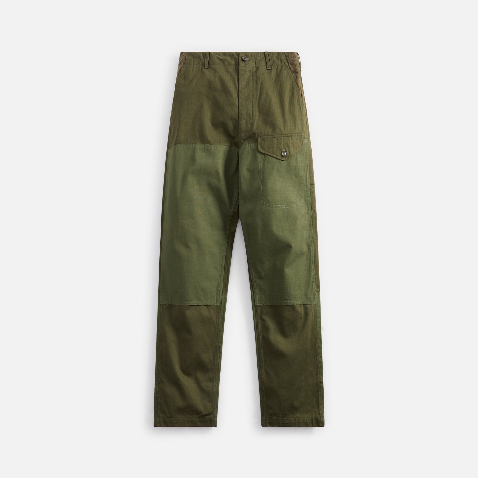 Engineered Garments Field Pant Cotton Double Cloth - Olive sold by Kith