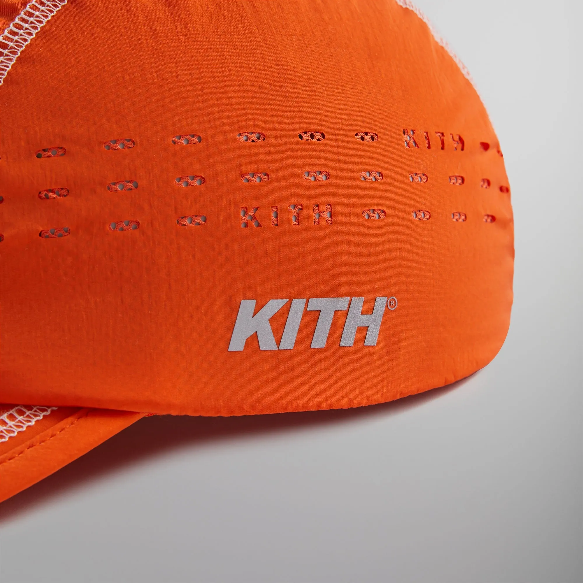 Kith Wrinkle Nylon Griffey Camper Hat - Inferno PH sold by Kith product image thumbnail 5