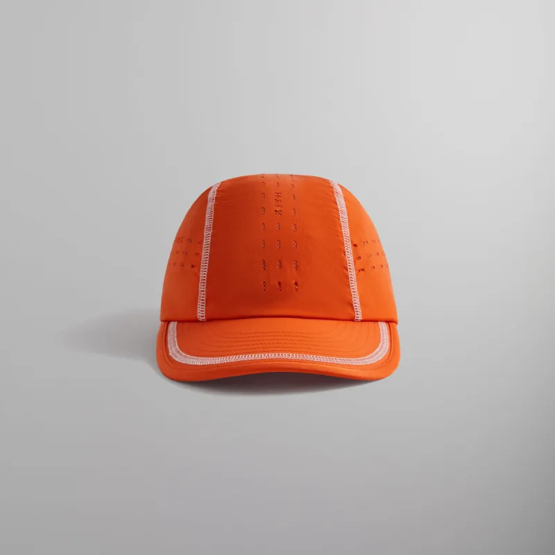 Kith Wrinkle Nylon Griffey Camper Hat - Inferno PH sold by Kith