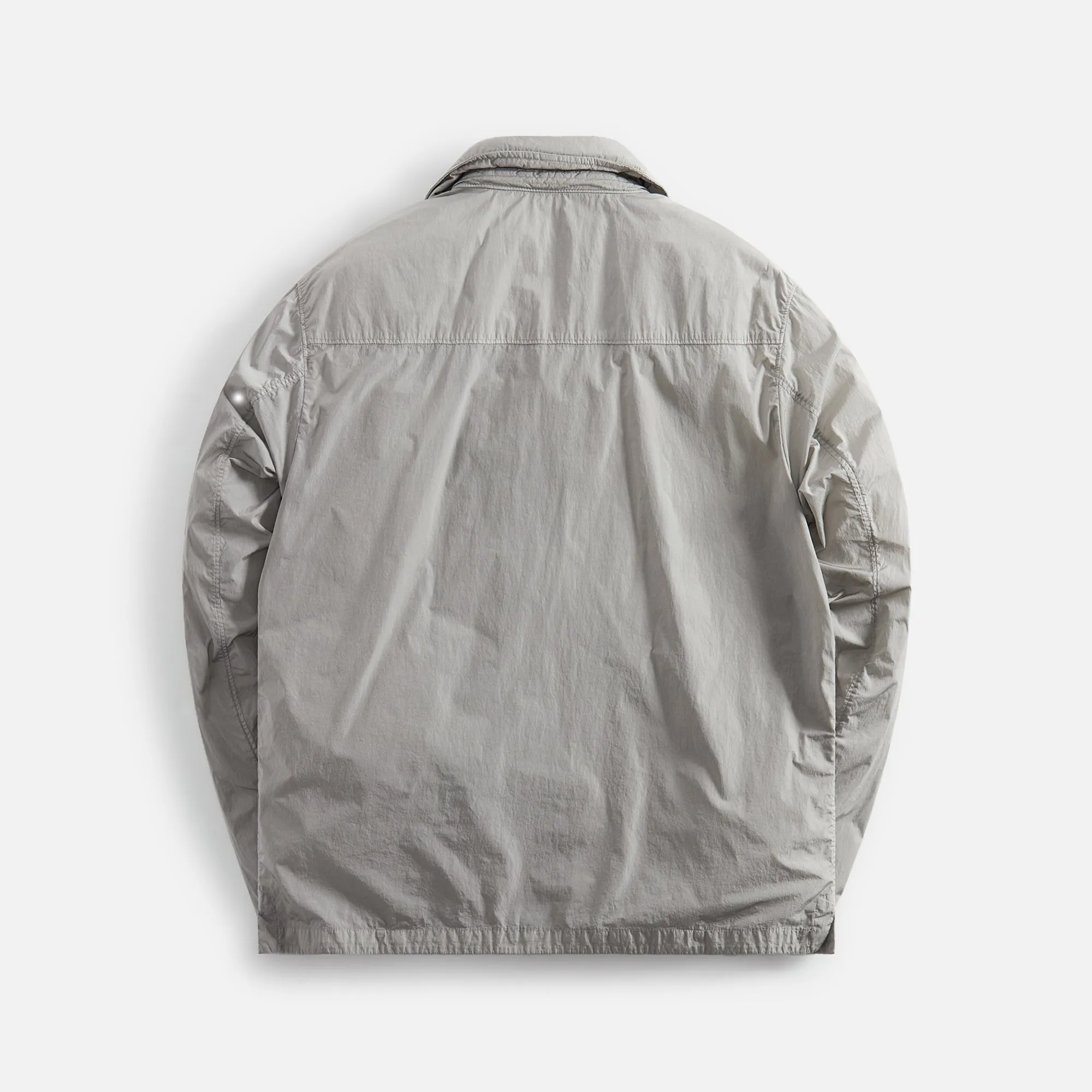 CP Company Chrome-R Concealed Hood Overshirt - Grey sold by Kith product image thumbnail 2