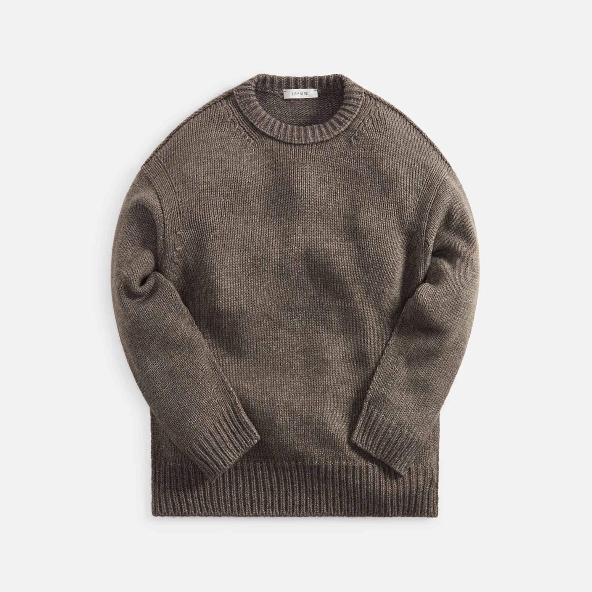 Lemaire Boxy Sweater - Donkey Grey sold by Kith