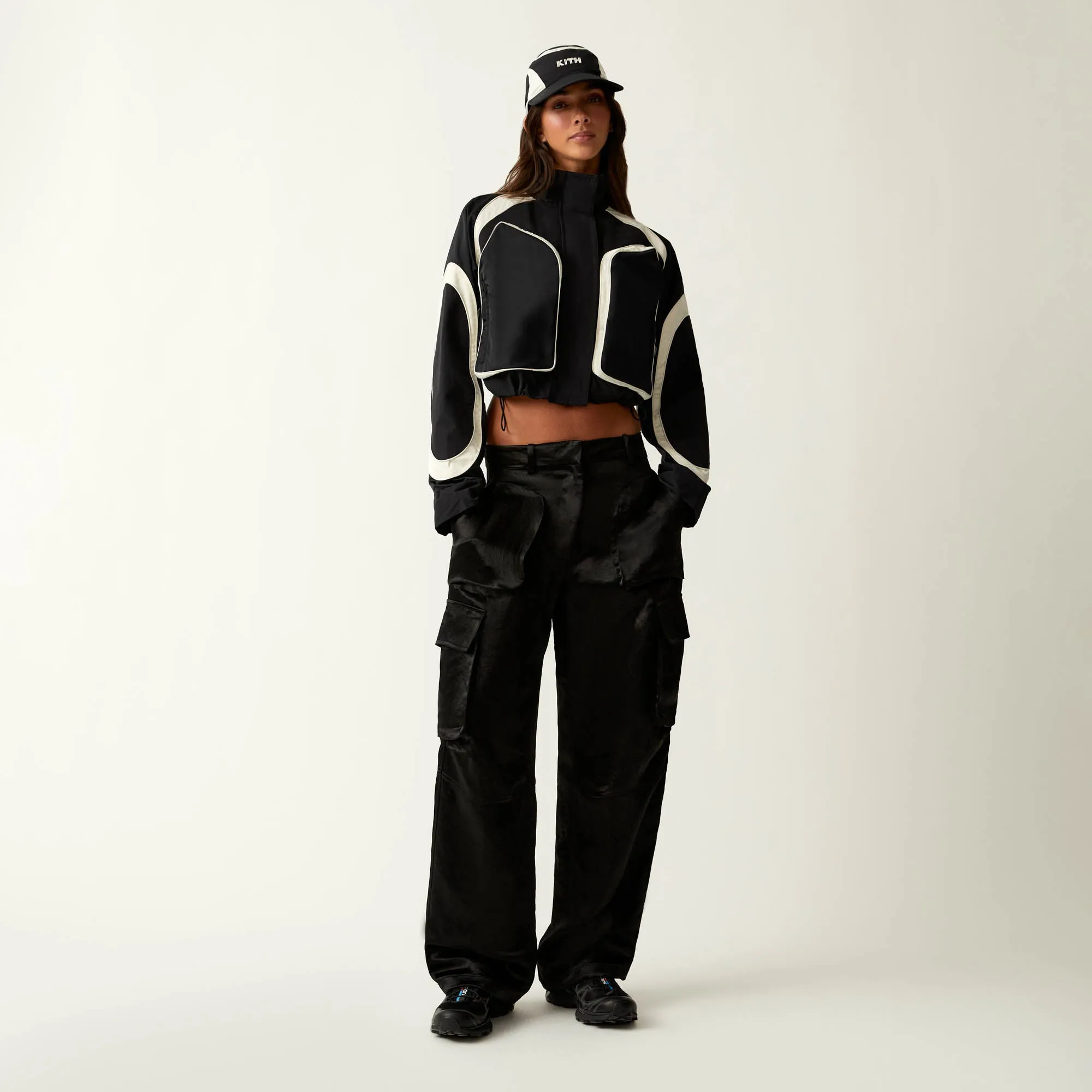 Kith Women Sora Seamed Jacket - Black sold by Kith product image thumbnail 3