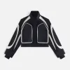 Kith Women Sora Seamed Jacket - Black sold by Kith