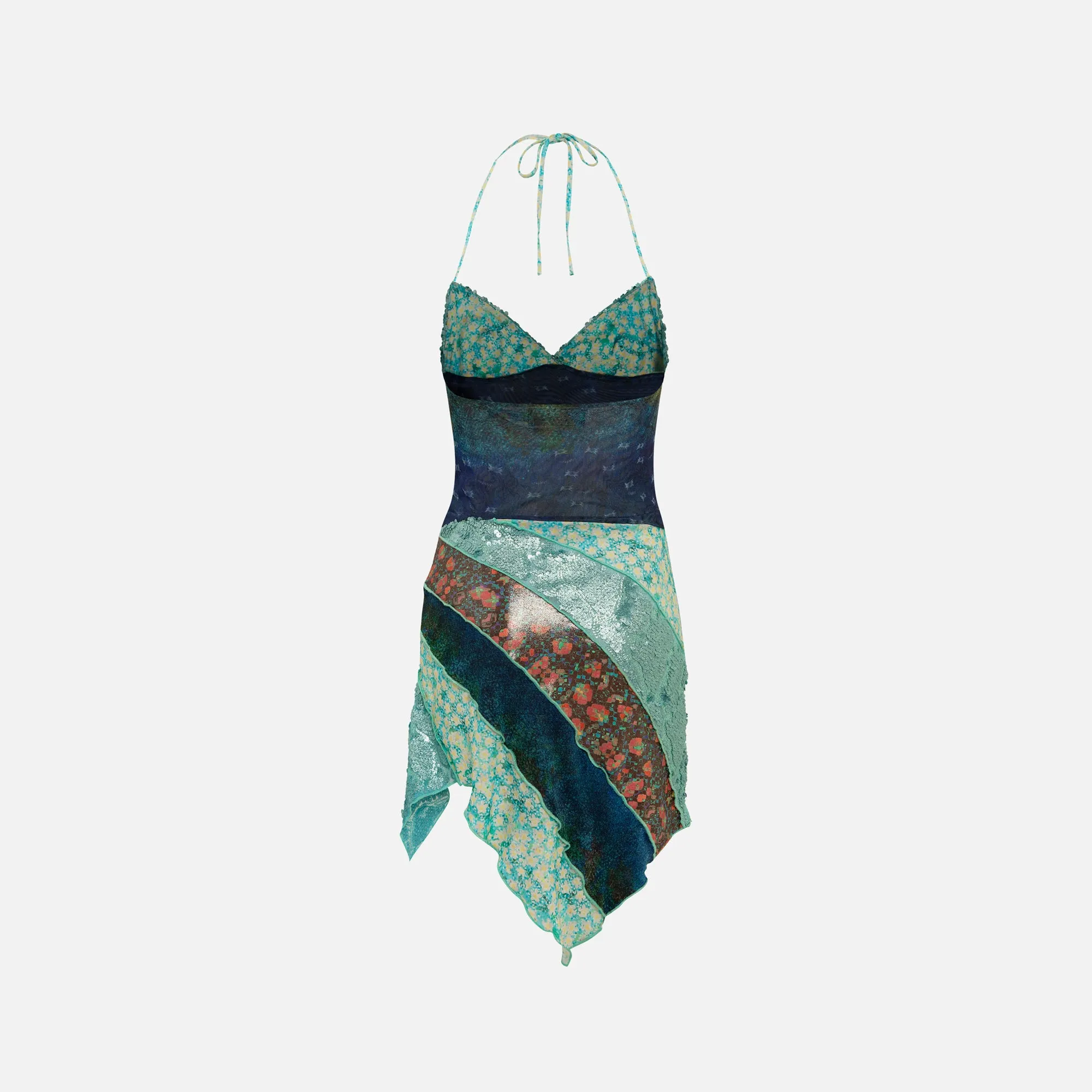 Siedres Nera Asymetric Mini Dress - Multi sold by Kith product image thumbnail 2