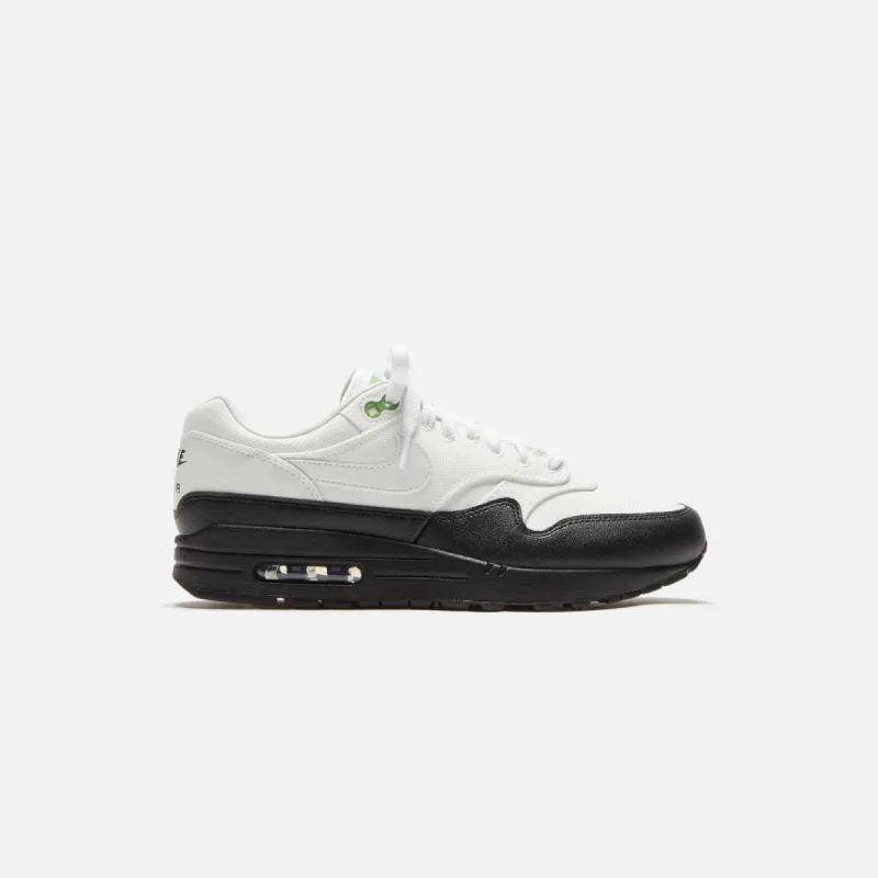 Nike Air Max 1 SE - Summit White / Summit White / Black sold by Kith