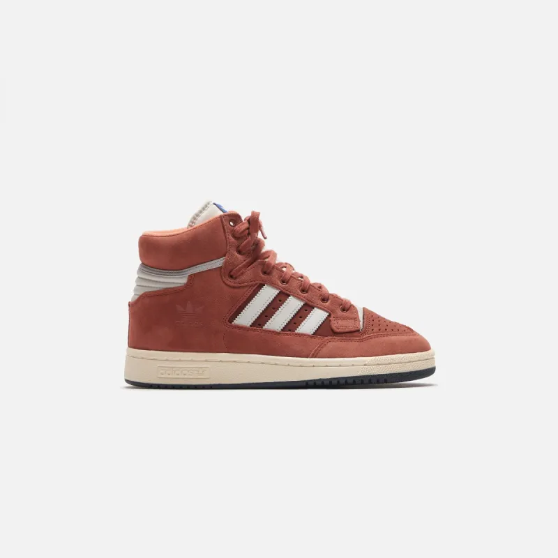 adidas Centennial 85 High - Wild Sepia / Crystal White / Chalk White sold by Kith