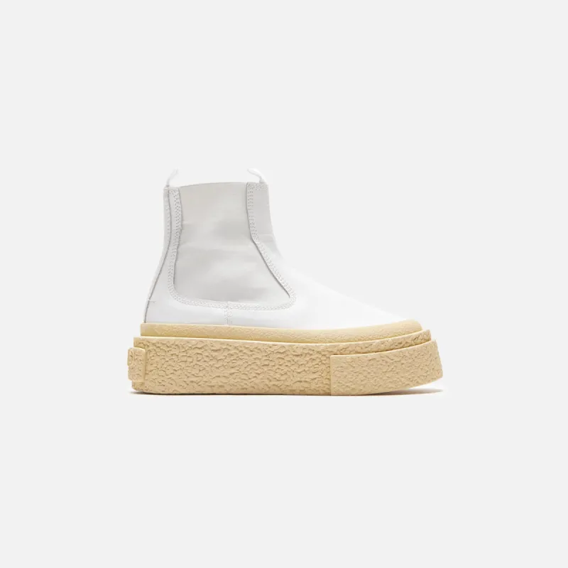 MM6 Maison Margiela WMNS Ankle Boot - Bright White sold by Kith