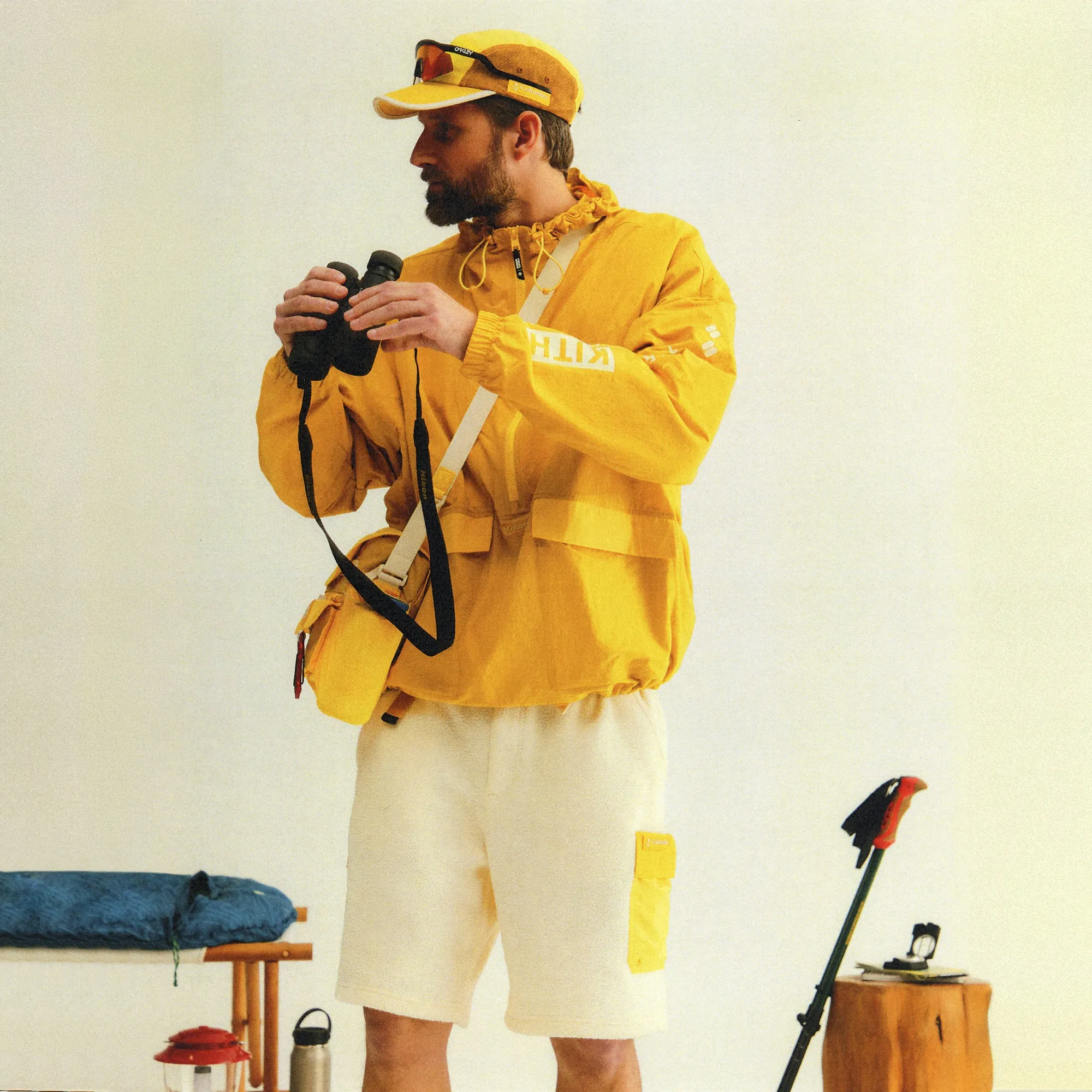 Kith for Columbia Wind Anorak - Gold Leaf sold by Kith product image thumbnail 2