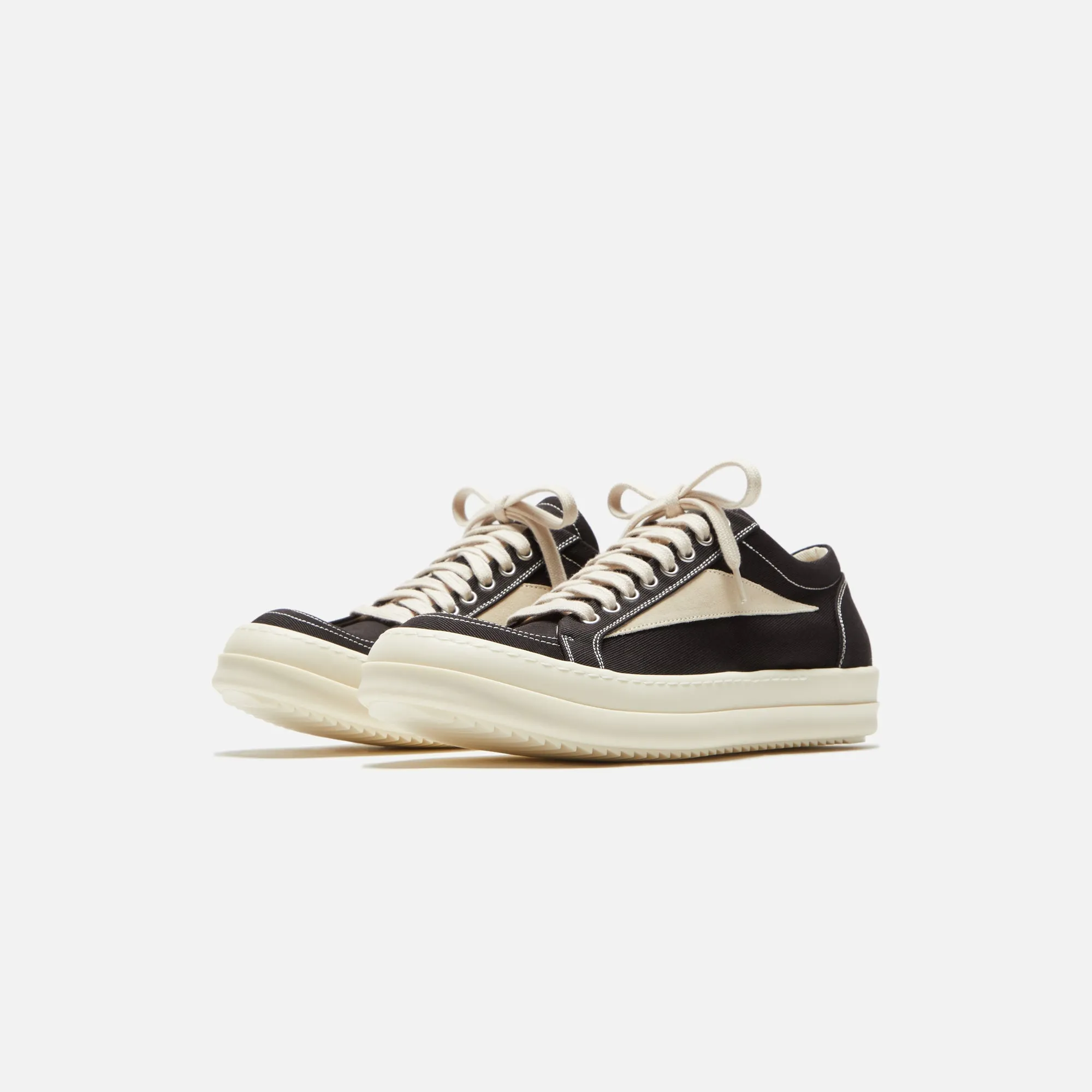 Rick Owens Vintage Sneaker - Scarpe Black / Milk / Milk sold by Kith product image thumbnail 2