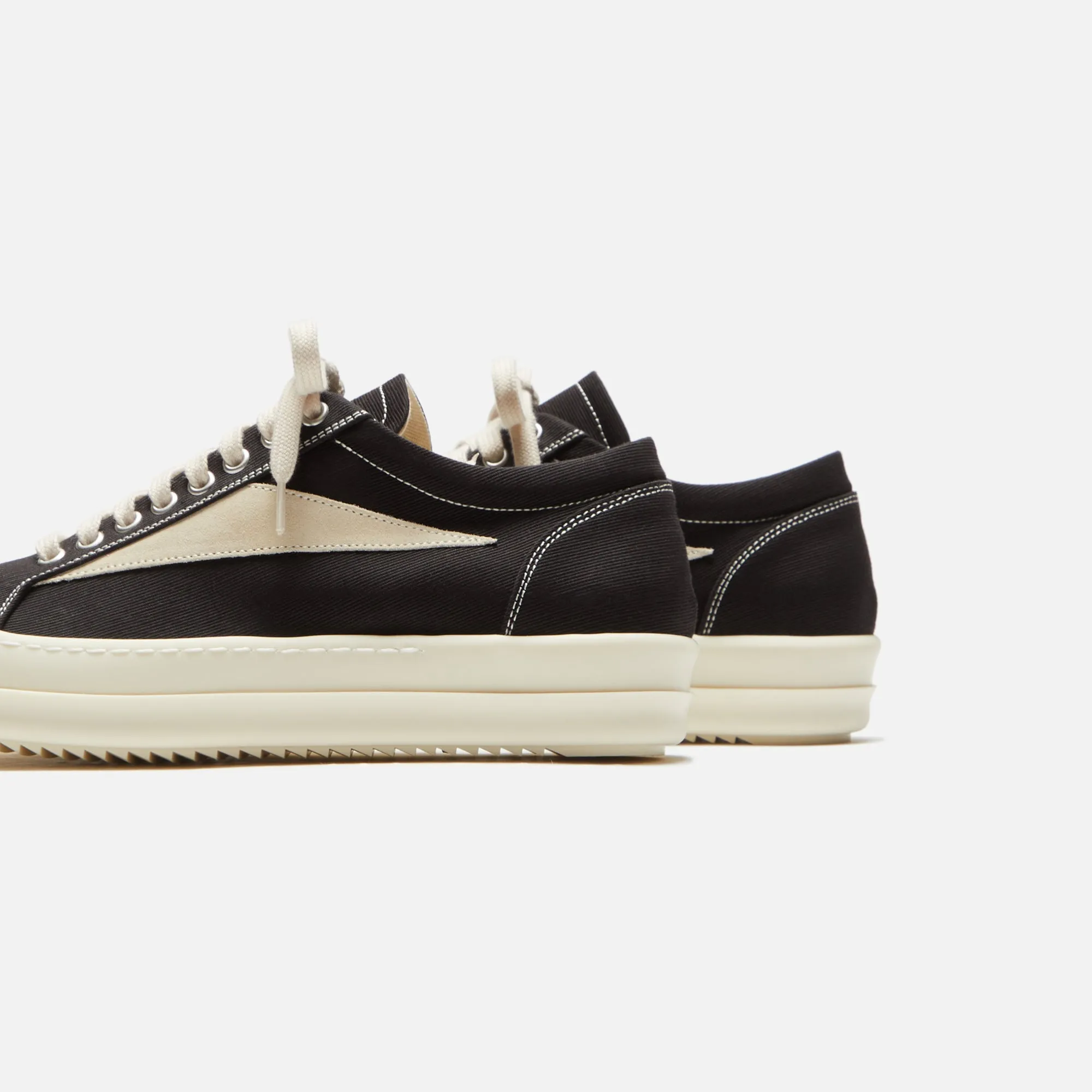 Rick Owens Vintage Sneaker - Scarpe Black / Milk / Milk sold by Kith product image thumbnail 3