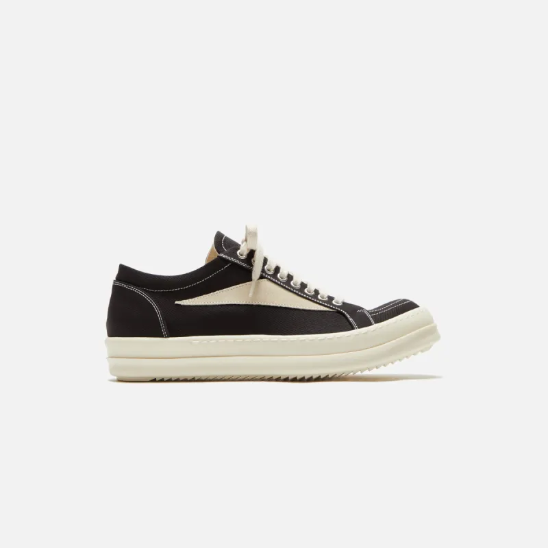 Rick Owens Vintage Sneaker - Scarpe Black / Milk / Milk sold by Kith