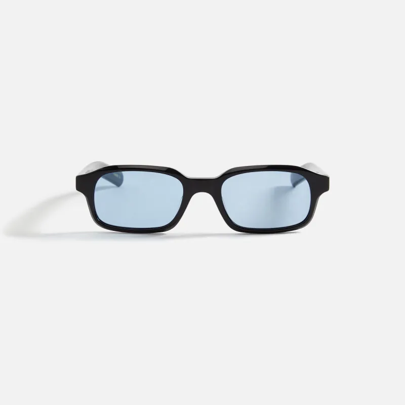 Flatlist Hanky Sunglasses  - Solid Black made by Kith