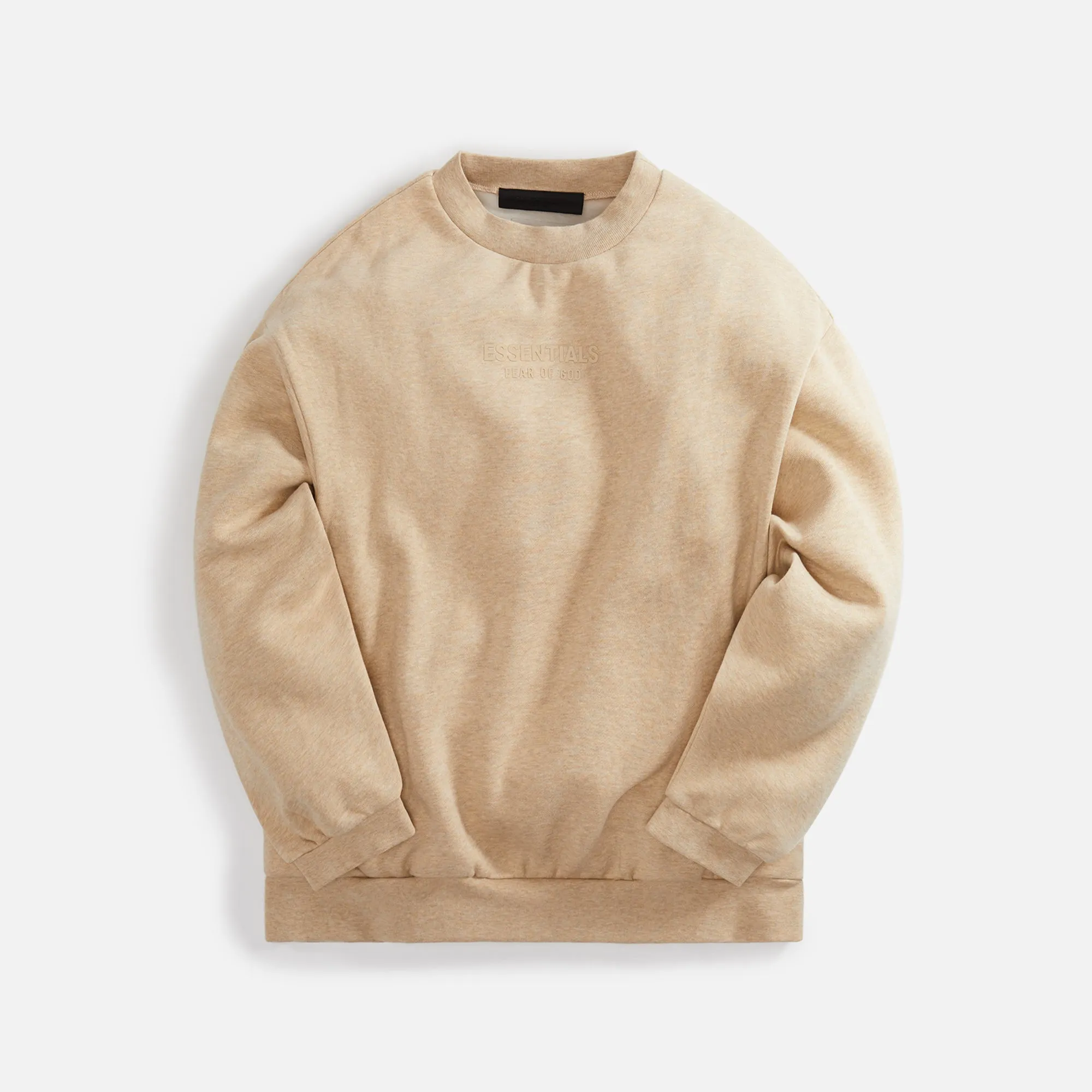 Essentials Crewneck - Gold Heather sold by Kith